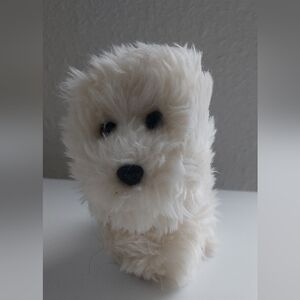 American Girl Doll Coconut White Westie Pet Dog Plush Animal 5 Inches